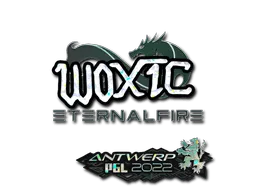 Sticker | woxic (Glitter) | Antwerp 2022