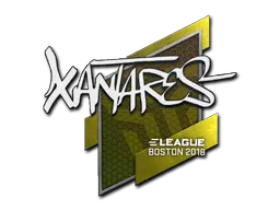 Sticker | XANTARES | Boston 2018