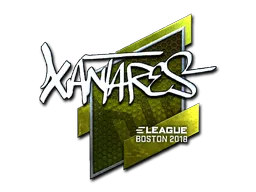 Sticker | XANTARES (Foil) | Boston 2018