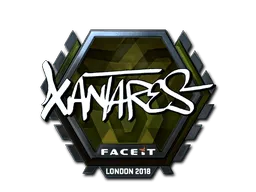 Sticker | XANTARES (Foil) | London 2018