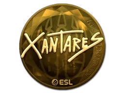 Sticker | XANTARES (Gold) | Katowice 2019