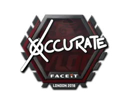 Sticker | xccurate | London 2018