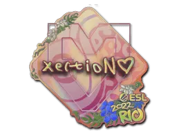 Sticker | xertioN (Holo) | Rio 2022