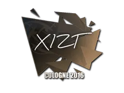 Sticker | Xizt | Cologne 2016