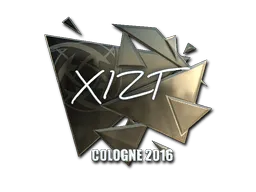 Sticker | Xizt (Foil) | Cologne 2016