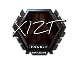 Sticker | Xizt (Foil) | London 2018