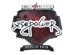 Sticker | xsepower (Foil) | Berlin 2019