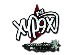 Sticker | Xyp9x (Glitter) | Antwerp 2022