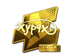 Sticker | Xyp9x (Gold) | Atlanta 2017