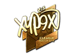 Sticker | Xyp9x (Gold) | Boston 2018