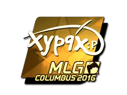 Sticker | Xyp9x (Gold) | MLG Columbus 2016