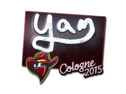 Sticker | yam (Foil) | Cologne 2015