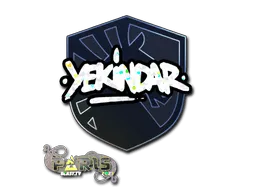 Sticker | YEKINDAR (Glitter) | Paris 2023