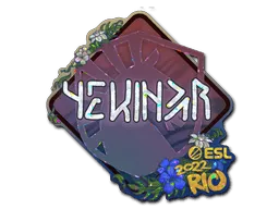 Sticker | YEKINDAR (Glitter) | Rio 2022