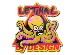 Sticker | Yellow Lethal