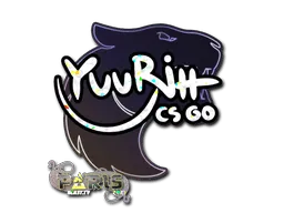 Sticker | yuurih (Glitter) | Paris 2023