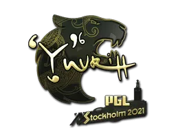 Sticker | yuurih (Gold) | Stockholm 2021