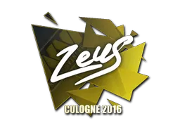 Sticker | Zeus | Cologne 2016