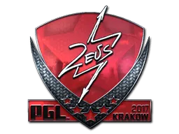Sticker | Zeus (Foil) | Krakow 2017