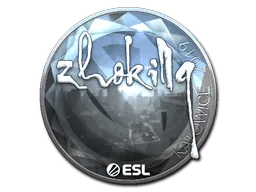 Sticker | zhokiNg (Foil) | Katowice 2019