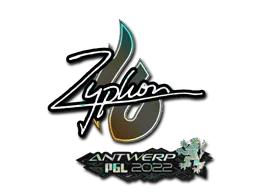 Sticker | Zyphon (Glitter) | Antwerp 2022