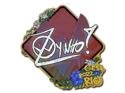 Sticker | ZywOo (Glitter) | Rio 2022