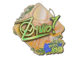 Sticker | ZywOo (Holo) | Rio 2022