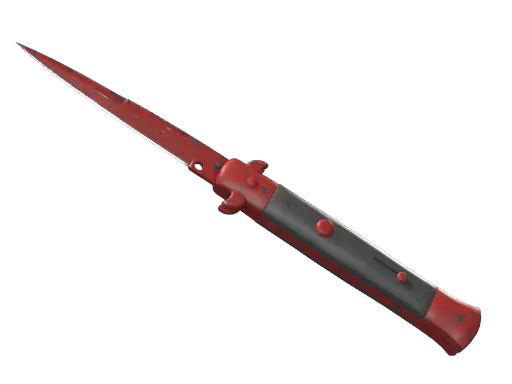 ★ StatTrak™ Stiletto Knife | Crimson Web (Field-Tested)