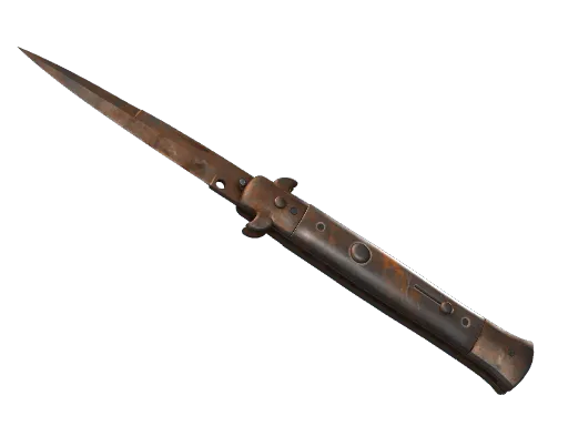 ★ StatTrak™ Stiletto Knife | Rust Coat (Battle-Scarred)