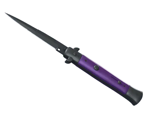 ★ StatTrak™ Stiletto Knife | Ultraviolet (Minimal Wear)