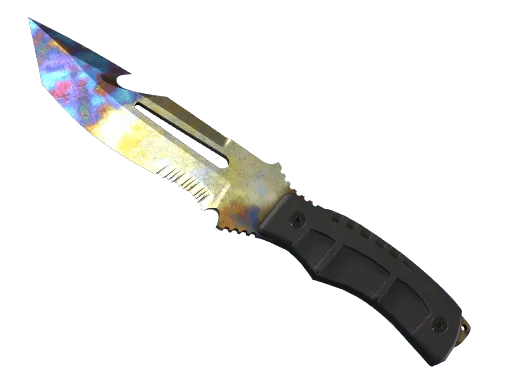 ★ StatTrak™ Survival Knife | Case Hardened (Well-Worn)