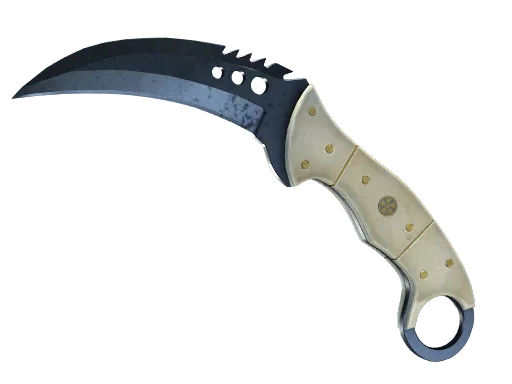 ★ Talon Knife | Blue Steel (Battle-Scarred)