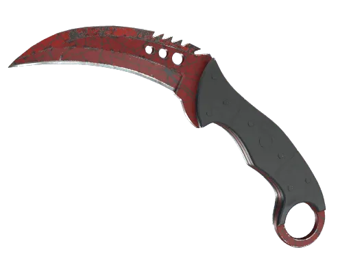 ★ StatTrak™ Talon Knife | Crimson Web (Well-Worn)