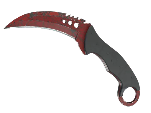 ★ Talon Knife | Crimson Web (Well-Worn)