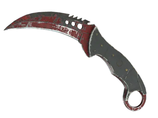 ★ Talon Knife | Crimson Web (Battle-Scarred)