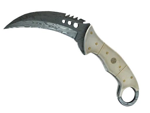 ★ StatTrak™ Talon Knife | Damascus Steel (Battle-Scarred)