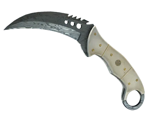 ★ Talon Knife | Damascus Steel (Battle-Scarred)