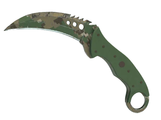 ★ Talon Knife | Forest DDPAT (Well-Worn)