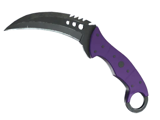 ★ StatTrak™ Talon Knife | Ultraviolet (Well-Worn)