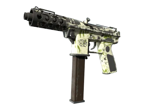 Tec-9 | Bamboo Forest (Battle-Scarred)