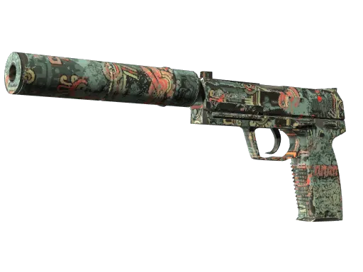 Souvenir USP-S | Ancient Visions (Well-Worn)