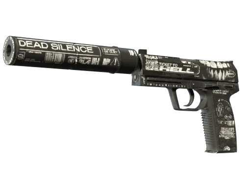 StatTrak™ USP-S | Ticket to Hell (Well-Worn)