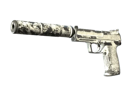 USP-S | Whiteout (Battle-Scarred)