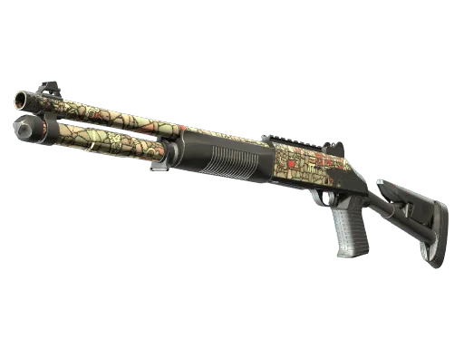 Souvenir XM1014 | Ancient Lore (Well-Worn)