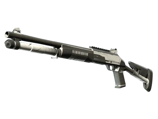 StatTrak™ XM1014 | Black Tie (Well-Worn)